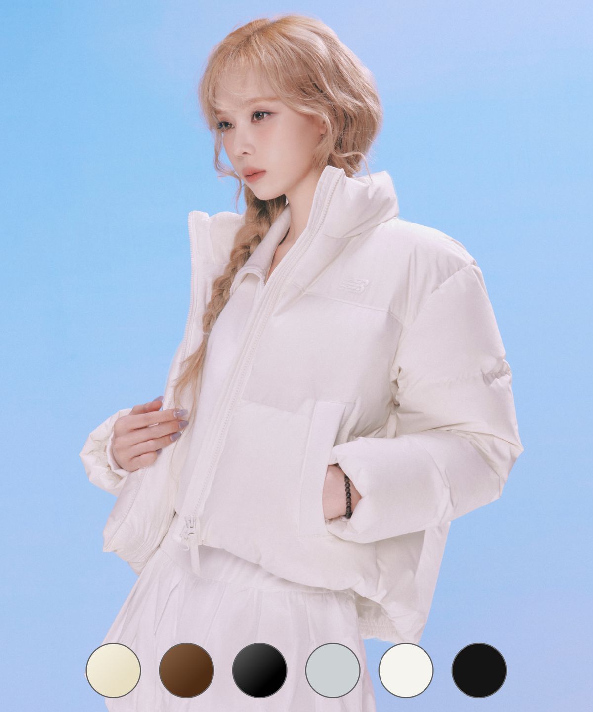 [무료반품] WOMEN 액티브 숏 구스다운 (6컬러)