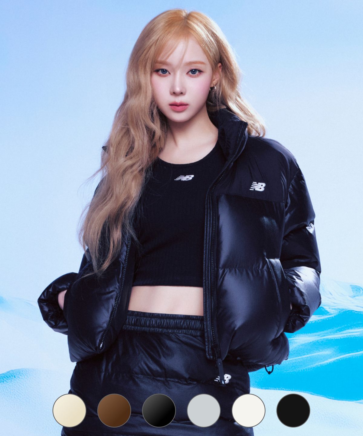 [무료반품] WOMEN 액티브 숏 구스다운 (6컬러)