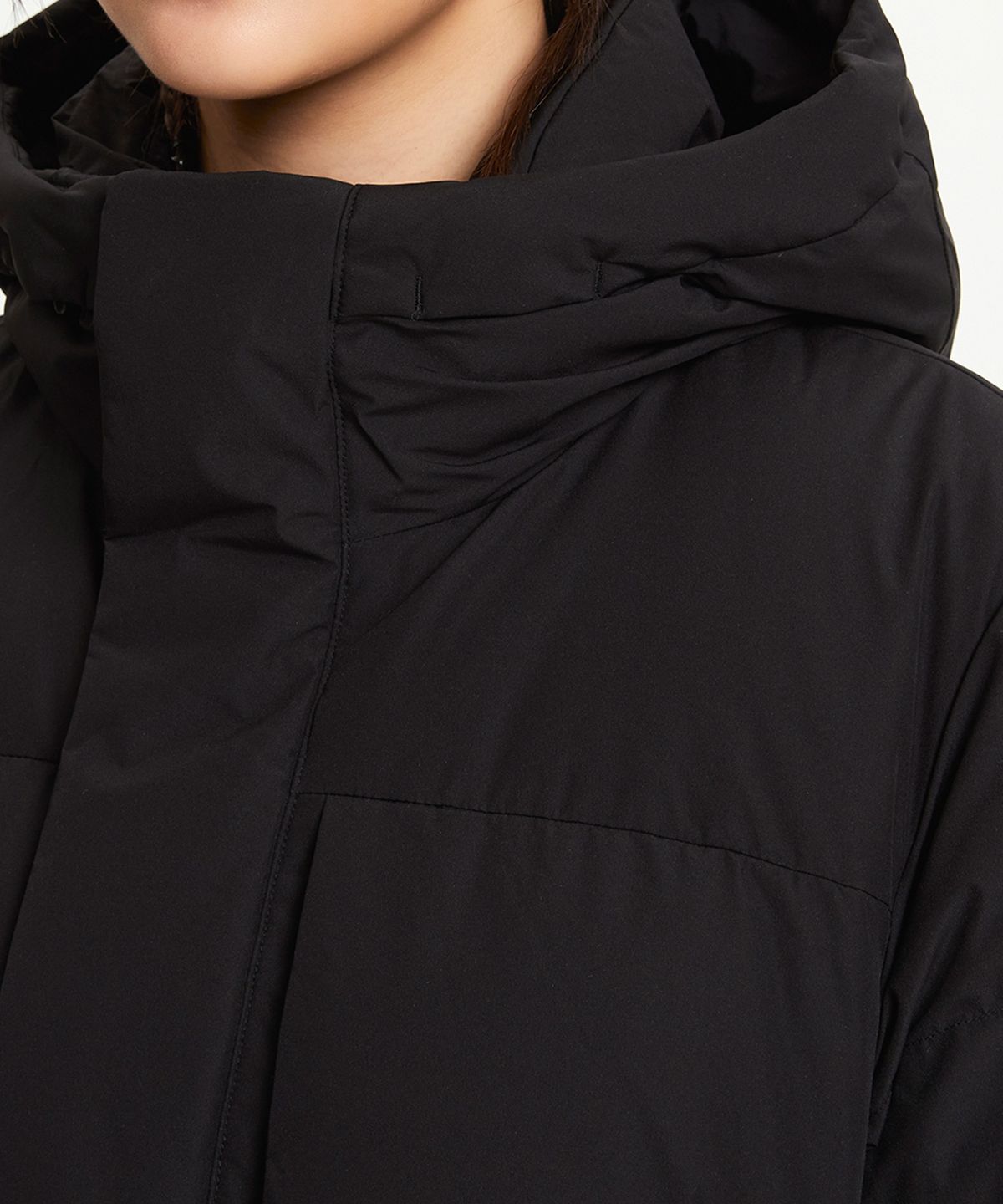 [무료반품] 남여공용 액티브 롱 구스다운 (BLACK)