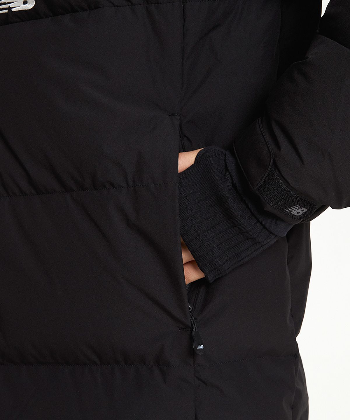 [무료반품] 남여공용 액티브 롱 구스다운 (BLACK)