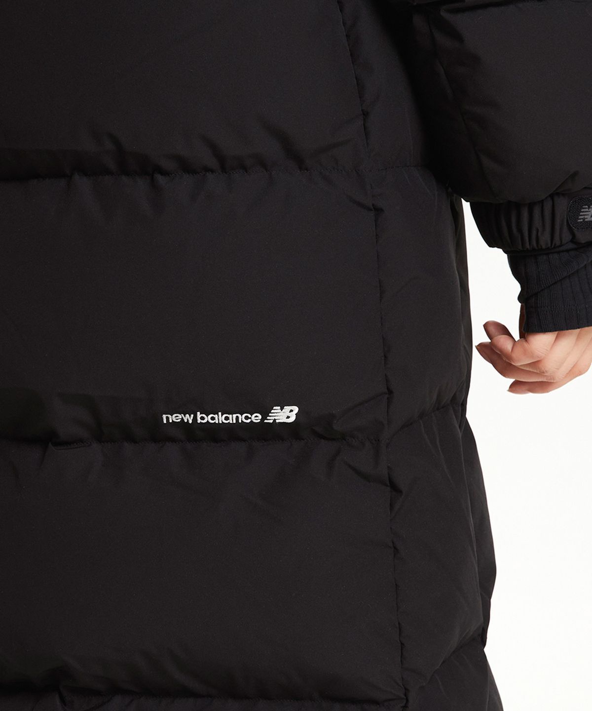 [무료반품] 남여공용 액티브 롱 구스다운 (BLACK)