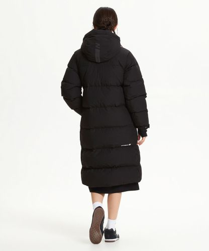 [무료반품] 남여공용 액티브 롱 구스다운 (BLACK)