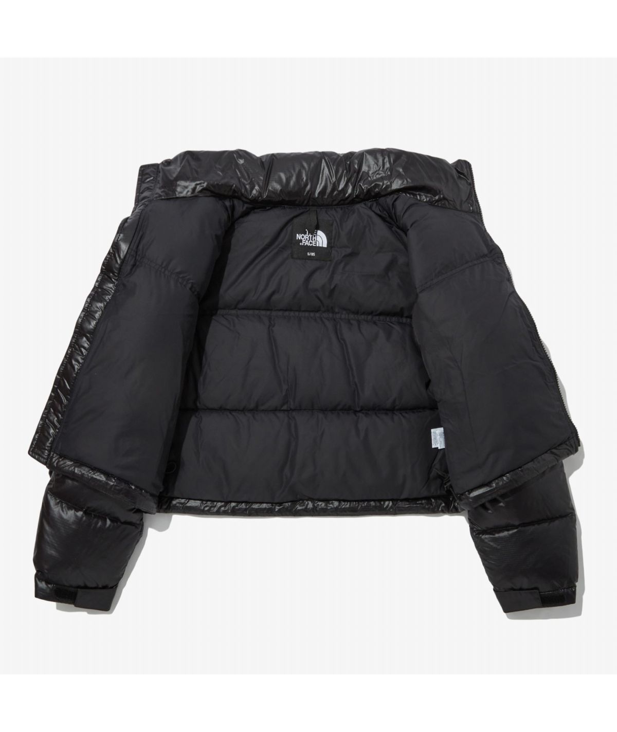 여성 눕시 숏 자켓_BLACK