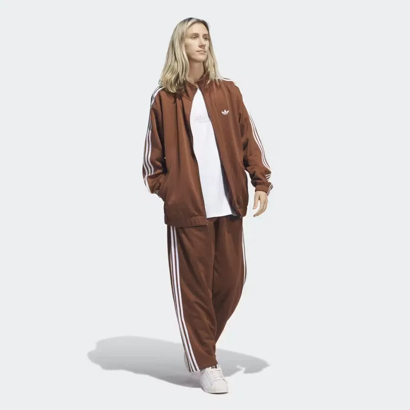  아디다스 오리지널스 유니섹스 슈퍼파이어 자수 트레포일 트랙수트 (재킷 & 팬츠)
