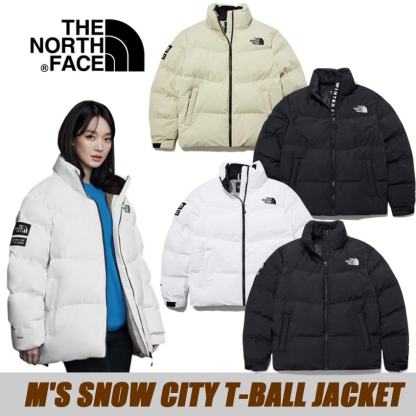 TNF MS SNOW CITY T-BALL JACKET レディース メンズ ダウンジャケット