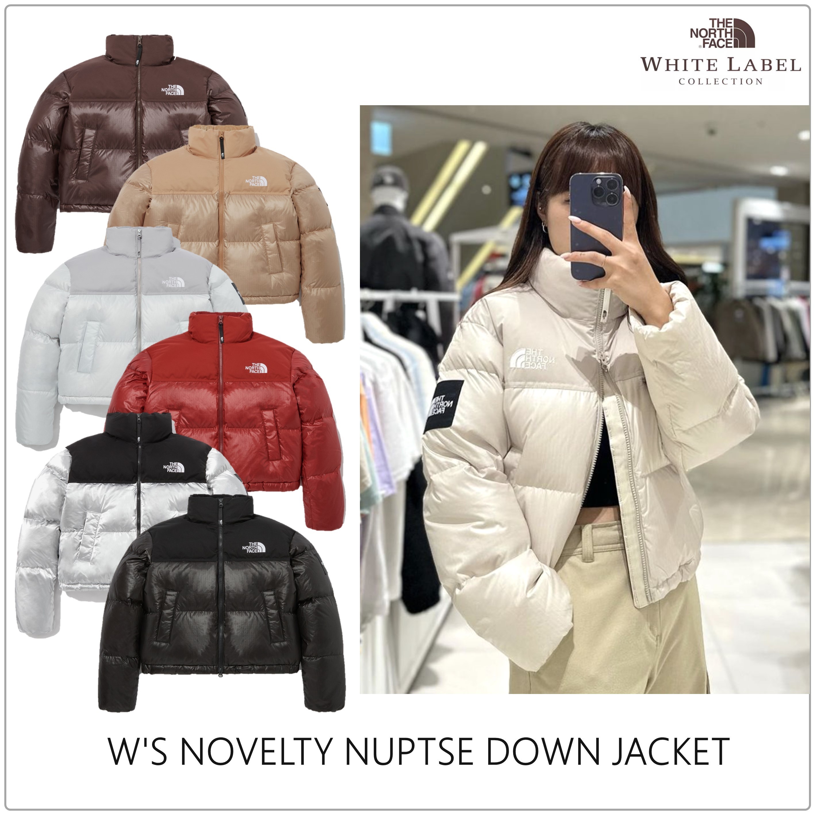 [노스페이스] W'S NOVELTY NUPTSE 다운 재킷