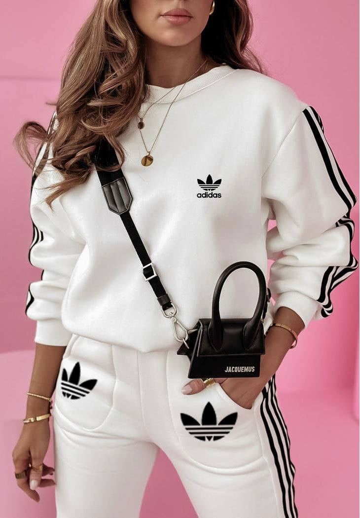 3-Stripes Tracksuit Set - Premium Sport Chic Style