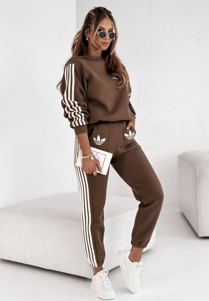 3-Stripes Tracksuit Set - Premium Sport Chic Style