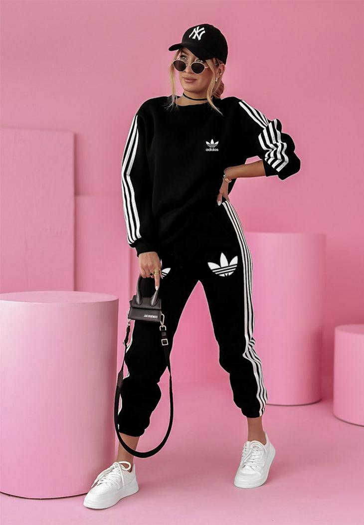 3-Stripes Tracksuit Set - Premium Sport Chic Style