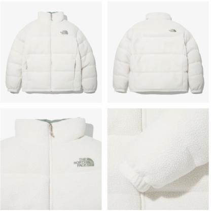 THthtE NORthtTH FAthtCE 더 노스페이스 화이트 라벨 화이트 라벨 GRIN HYBRID DOWN JACKET 리버시블 다운 재킷 코트