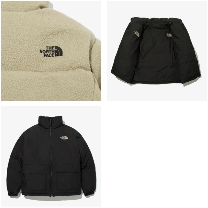 THthtE NORthtTH FAthtCE 더 노스페이스 화이트 라벨 화이트 라벨 GRIN HYBRID DOWN JACKET 리버시블 다운 재킷 코트