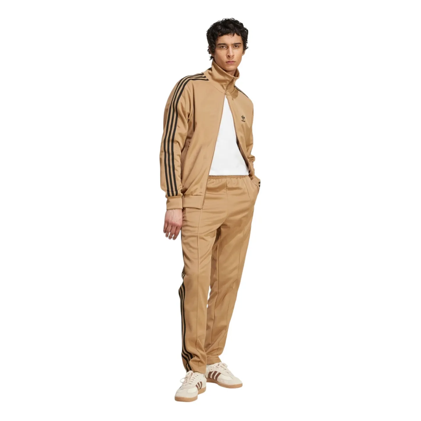 Adidas Originals Brown Adicolor Classics Beckenbauer Jacket Pants Trac