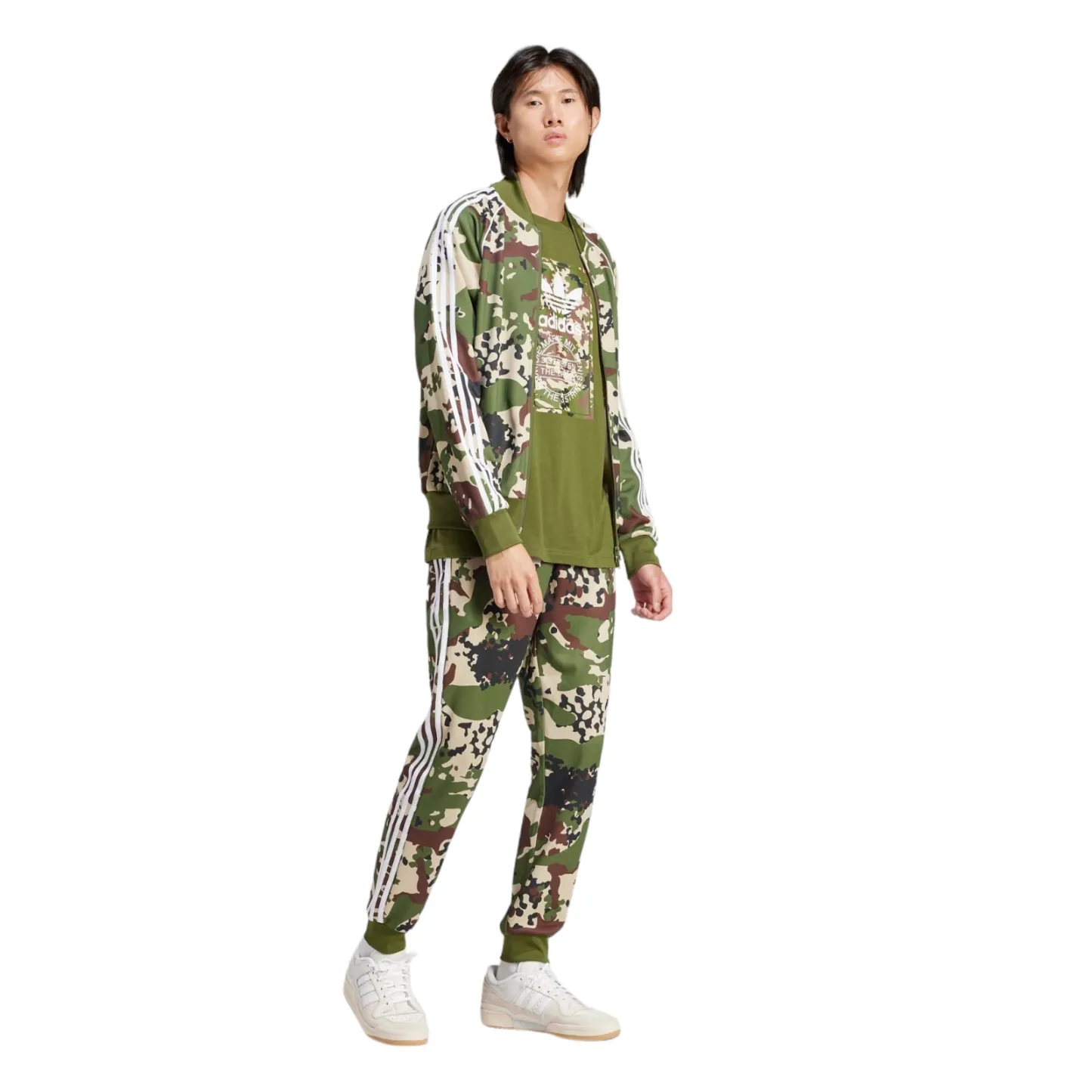Men's Adidas Originals Camo SSTR Superstar Jacket & Pants Track Suit N