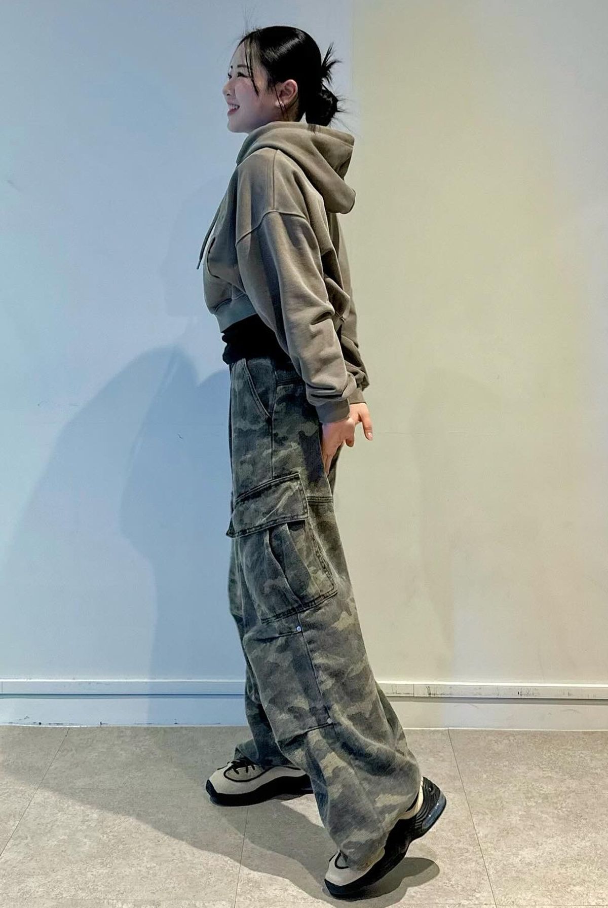 [아네딘 PICK]Side Big Cargo Pants
