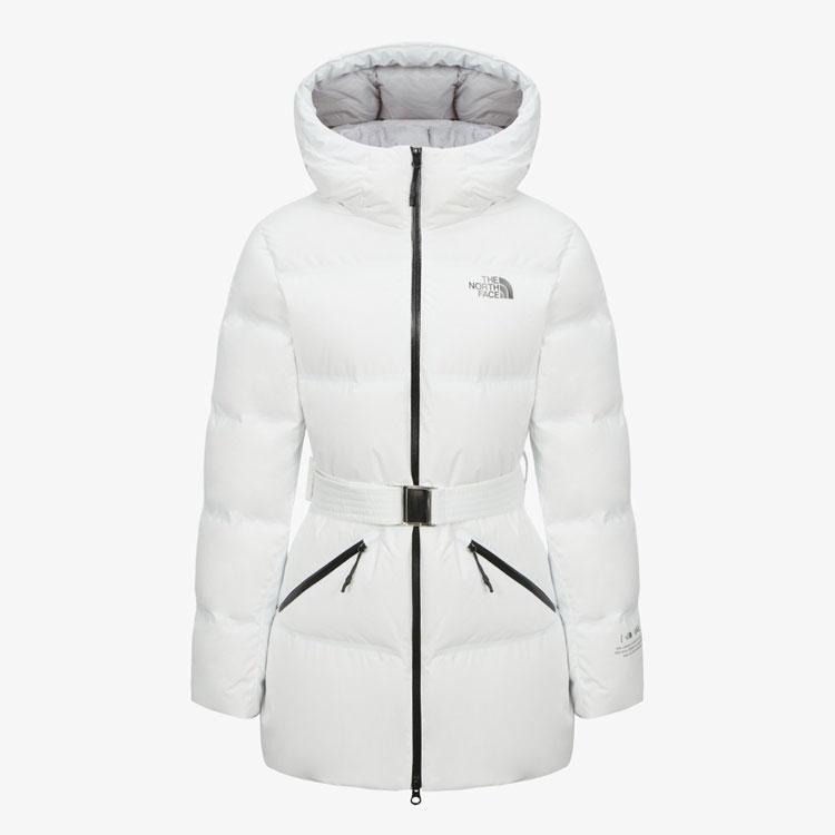 여성용 베일 다운 파카 RDS, 블랙/화이트, NJ1DR83A/B/C