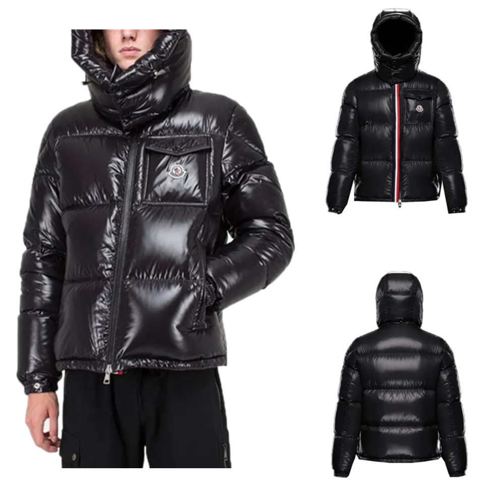 몽클레르 몽벨리아르 블랙 남녀공용 다운 재킷