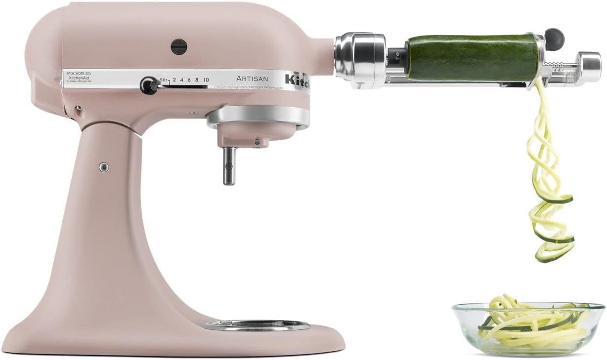 KitchenAid Artisan Series 5 Quart Tilt Head Stand Mixer with Pouring Shield KSM150PS, Dried Rose