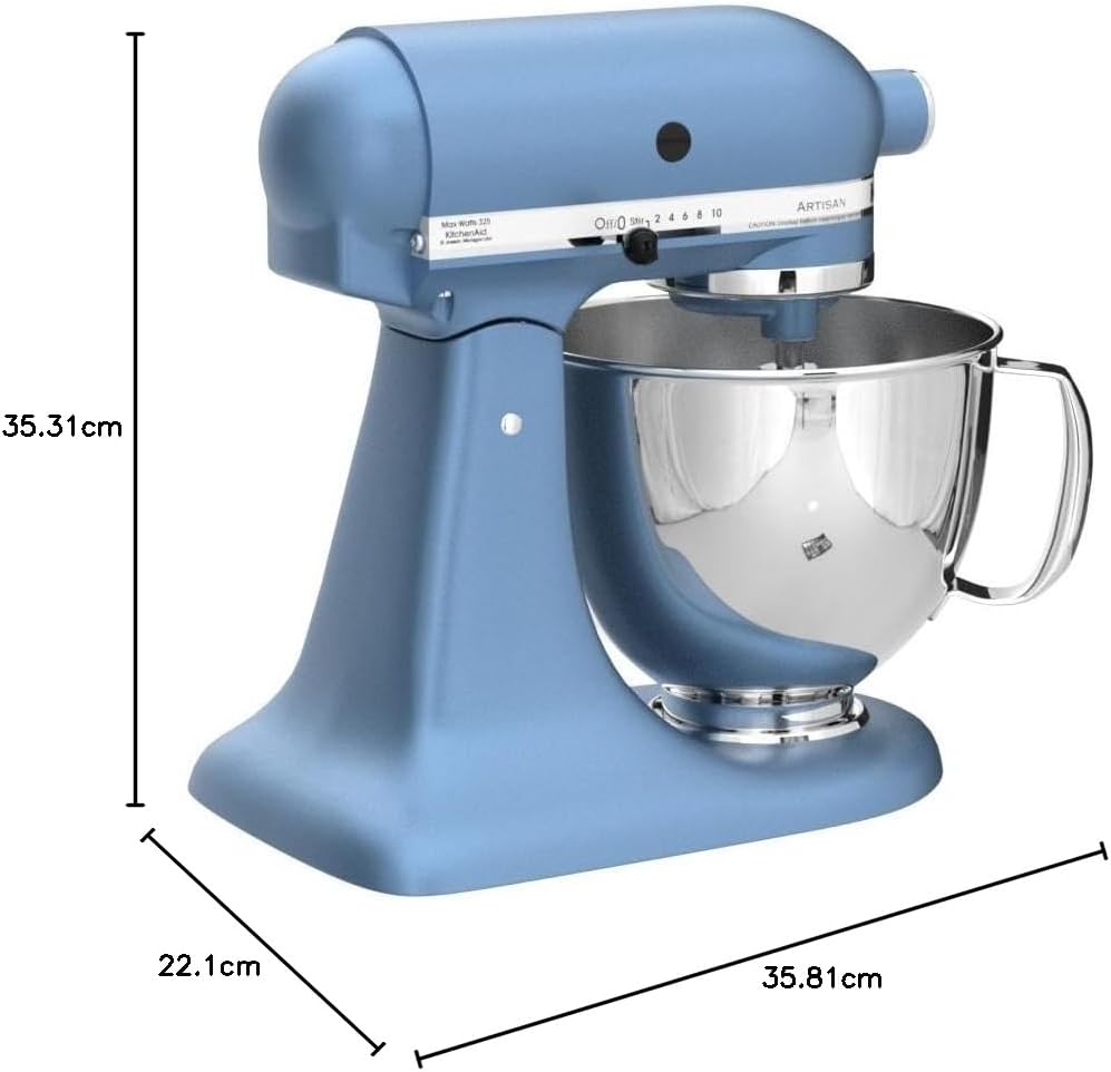 KitchenAid Artisan Series 5 Quart Tilt Head Stand Mixer with Pouring Shield KSM150PS, Dried Rose