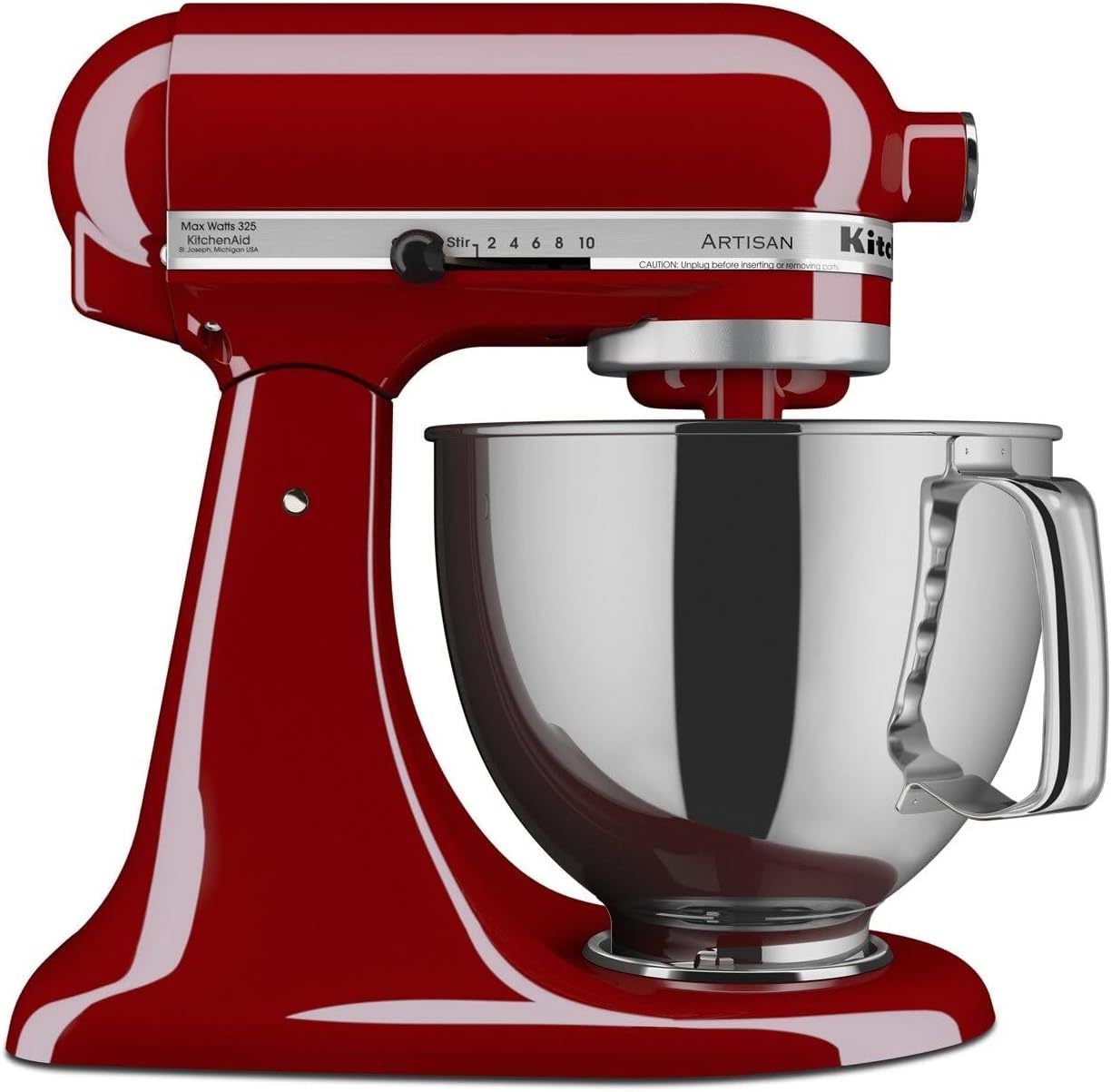 KitchenAid Artisan Series 5 Quart Tilt Head Stand Mixer with Pouring Shield KSM150PS, Dried Rose