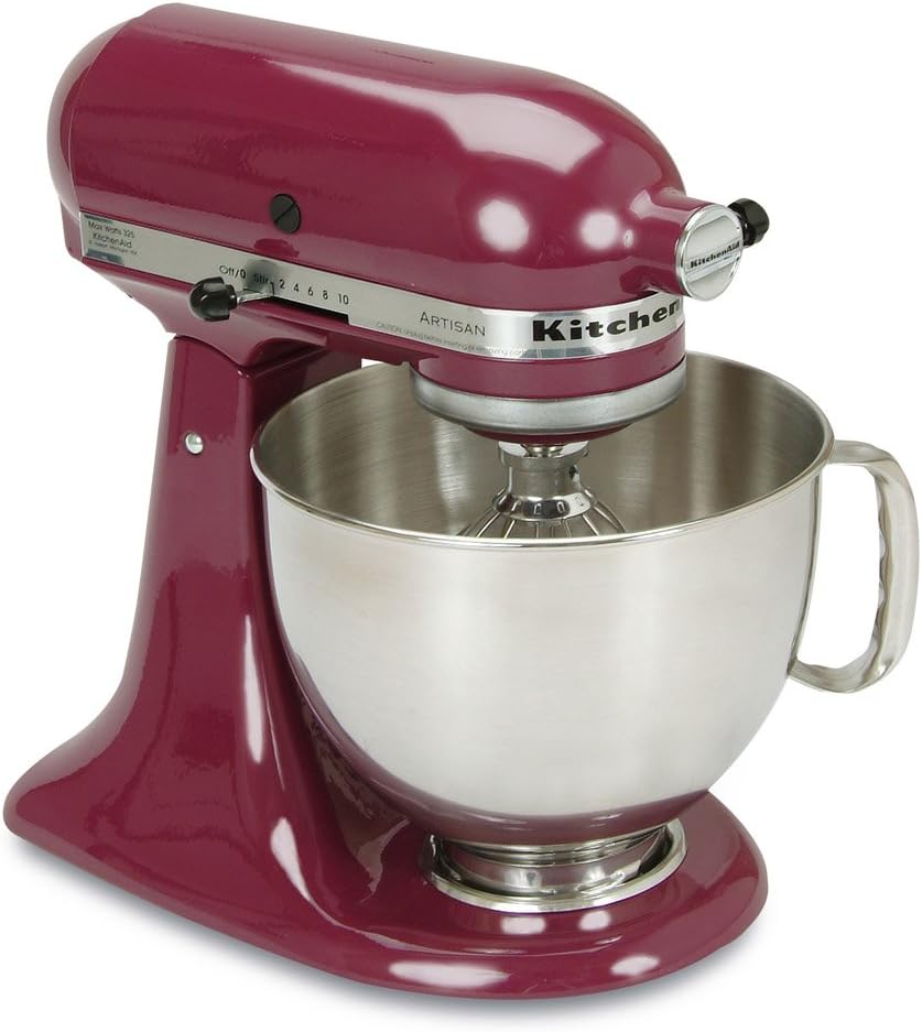 KitchenAid Artisan Series 5 Quart Tilt Head Stand Mixer with Pouring Shield KSM150PS, Dried Rose