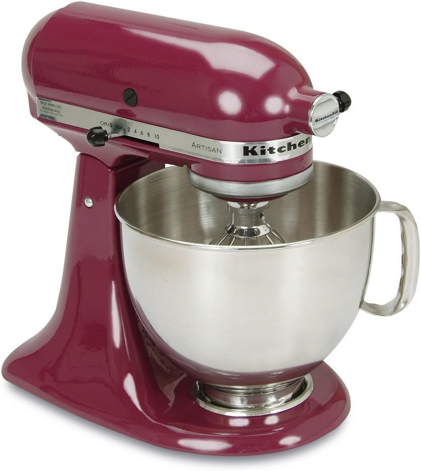 KitchenAid Artisan Series 5 Quart Tilt Head Stand Mixer with Pouring Shield KSM150PS, Dried Rose
