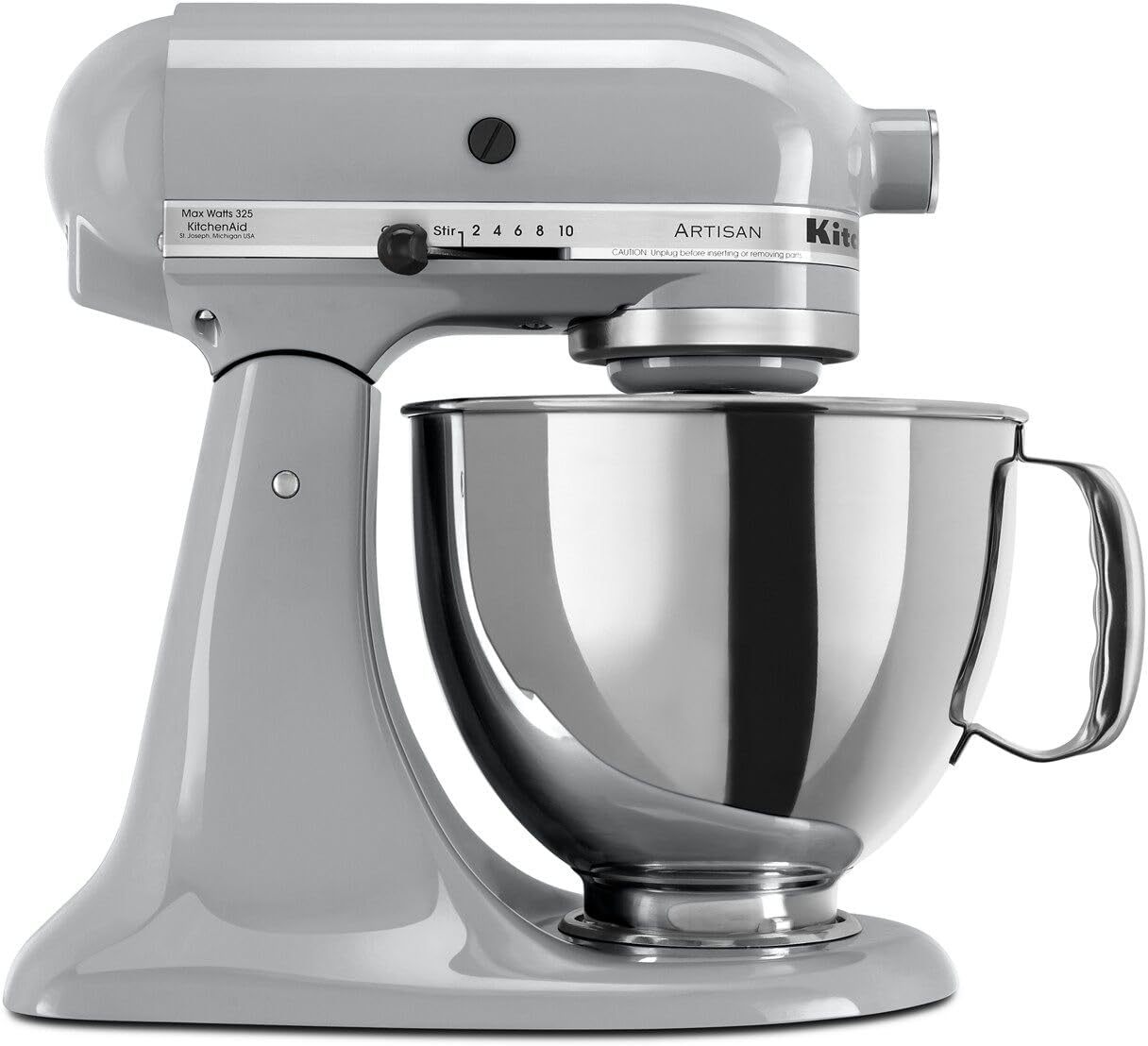 KitchenAid Artisan Series 5 Quart Tilt Head Stand Mixer with Pouring Shield KSM150PS, Dried Rose