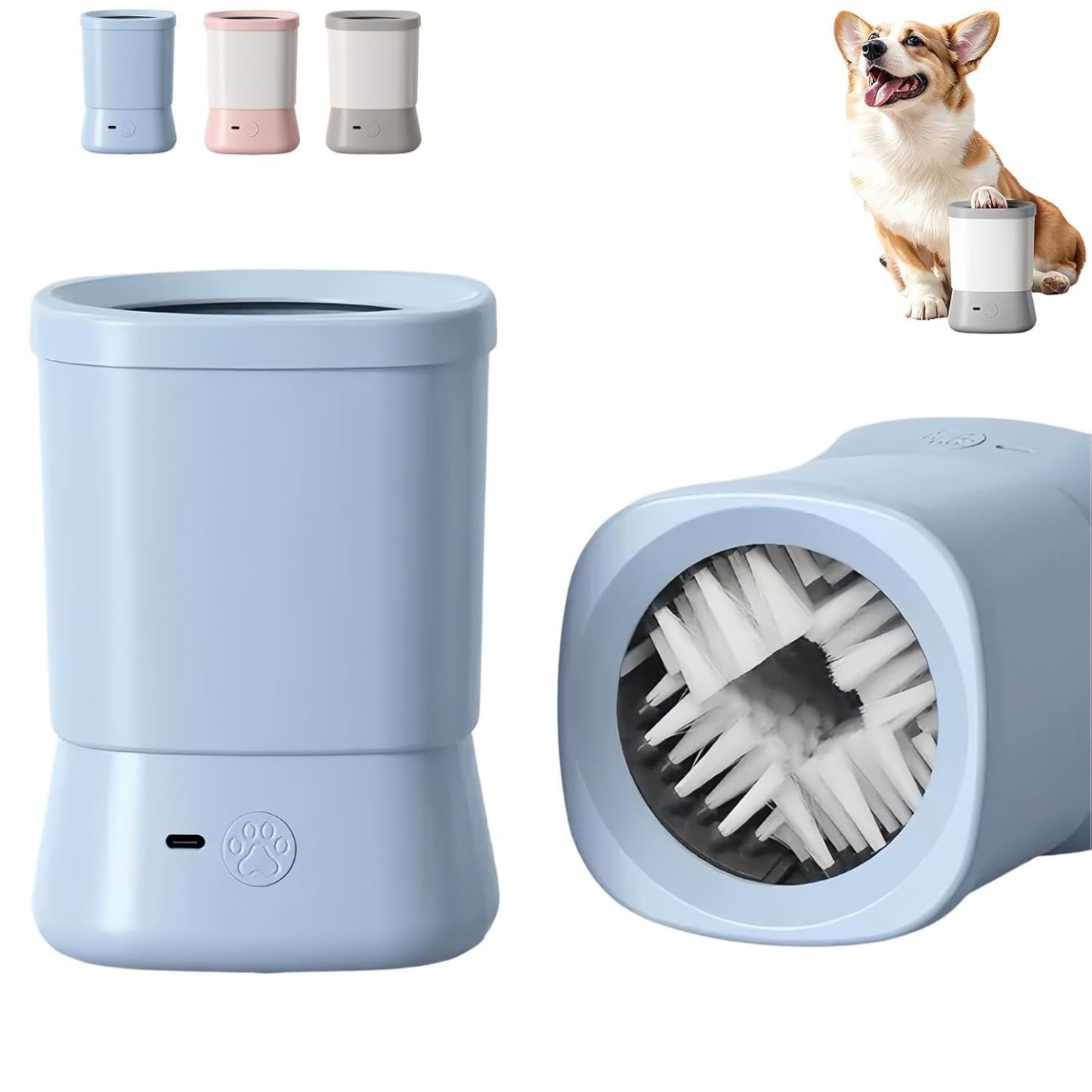 Automatic Dog Paw Cleaner for Small & Medium Dogs, Portable Paw Cleane