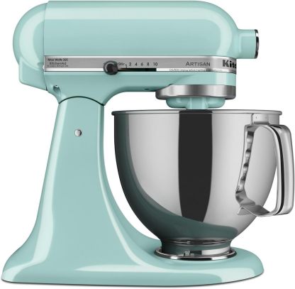 KitchenAid Artisan Series 5 Quart Tilt Head Stand Mixer with Pouring Shield KSM150PS, Dried Rose