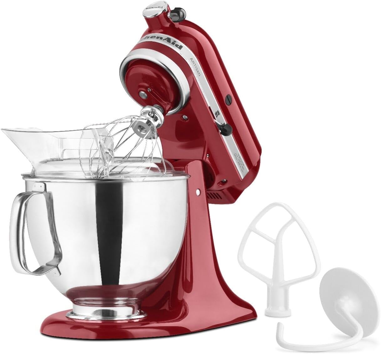 KitchenAid Artisan Series 5 Quart Tilt Head Stand Mixer with Pouring Shield KSM150PS, Dried Rose