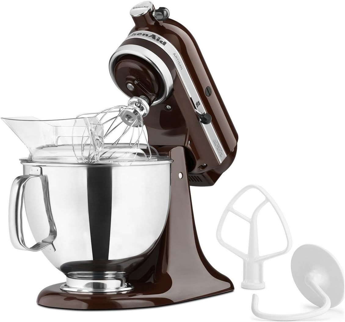 KitchenAid Artisan Series 5 Quart Tilt Head Stand Mixer with Pouring Shield KSM150PS, Dried Rose