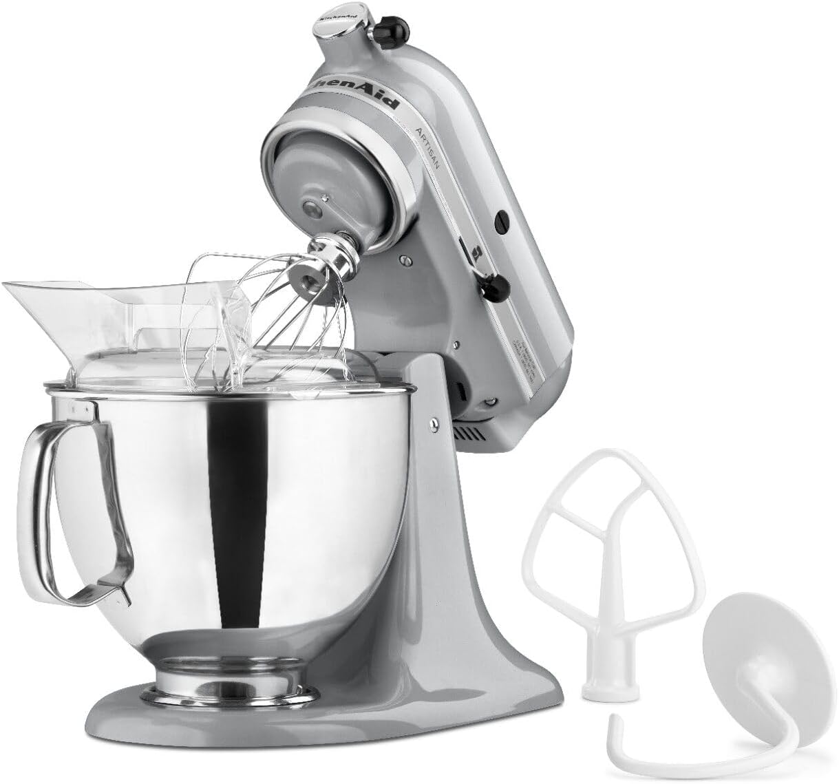 KitchenAid Artisan Series 5 Quart Tilt Head Stand Mixer with Pouring Shield KSM150PS, Dried Rose
