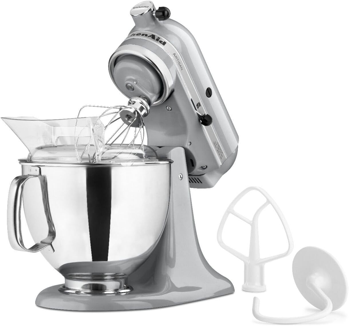 KitchenAid Artisan Series 5 Quart Tilt Head Stand Mixer with Pouring Shield KSM150PS, Dried Rose