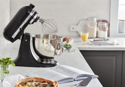 KitchenAid Artisan Series 5 Quart Tilt Head Stand Mixer with Pouring Shield KSM150PS, Dried Rose