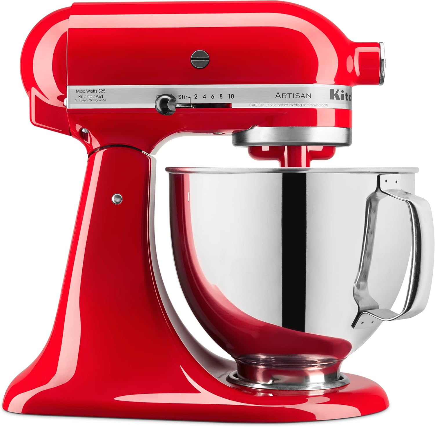 KitchenAid Artisan Series 5 Quart Tilt Head Stand Mixer with Pouring Shield KSM150PS, Dried Rose