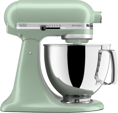 KitchenAid Artisan Series 5 Quart Tilt Head Stand Mixer with Pouring Shield KSM150PS, Dried Rose