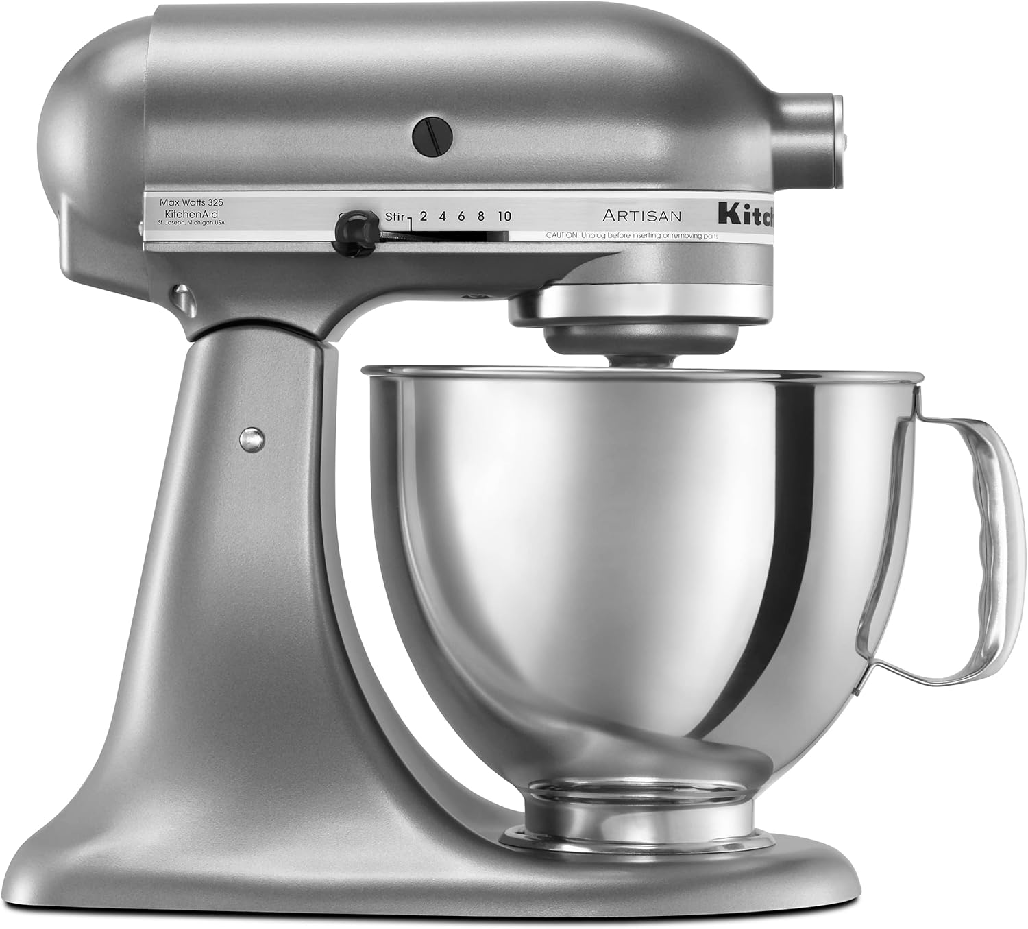 KitchenAid Artisan Series 5 Quart Tilt Head Stand Mixer with Pouring Shield KSM150PS, Dried Rose