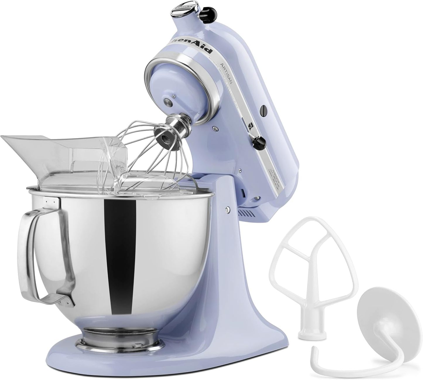 KitchenAid Artisan Series 5 Quart Tilt Head Stand Mixer with Pouring Shield KSM150PS, Dried Rose
