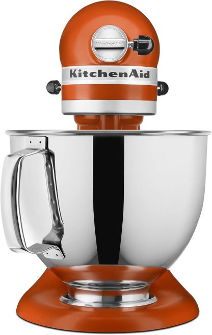 KitchenAid Artisan Series 5 Quart Tilt Head Stand Mixer with Pouring Shield KSM150PS, Dried Rose