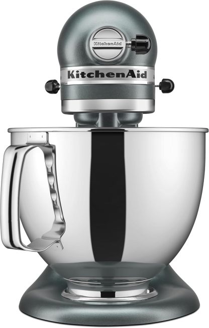 KitchenAid Artisan Series 5 Quart Tilt Head Stand Mixer with Pouring Shield KSM150PS, Dried Rose