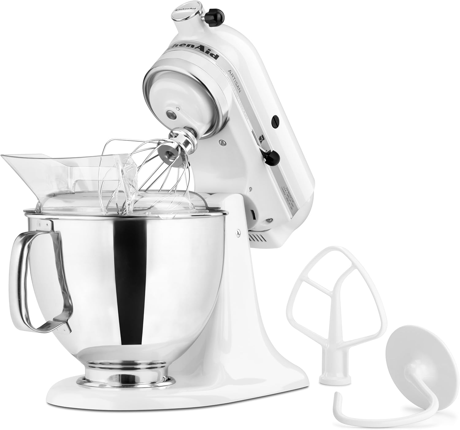 KitchenAid Artisan Series 5 Quart Tilt Head Stand Mixer with Pouring Shield KSM150PS, Dried Rose