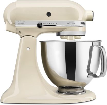 KitchenAid Artisan Series 5 Quart Tilt Head Stand Mixer with Pouring Shield KSM150PS, Dried Rose