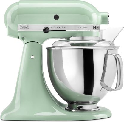 KitchenAid Artisan Series 5 Quart Tilt Head Stand Mixer with Pouring Shield KSM150PS, Dried Rose