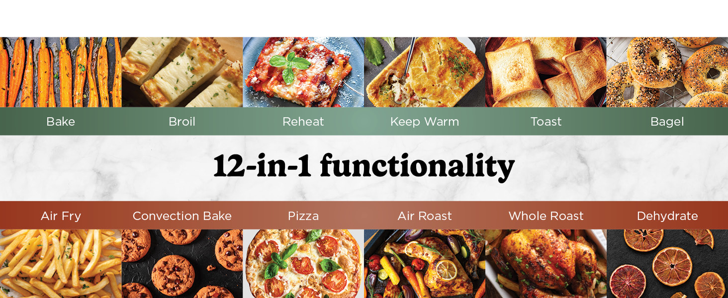 12-in-1 Functionality