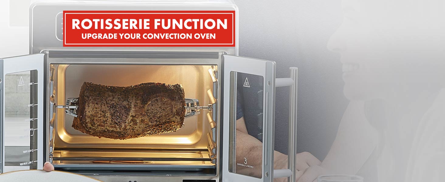Emeril Lagasse Air Fryer Oven with Rotisserie Feature