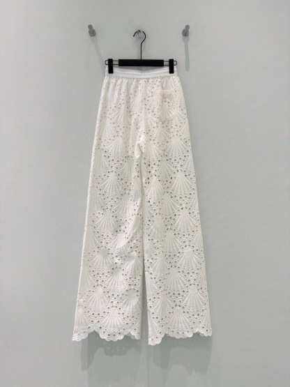 Chan Hollow-out series trousers
