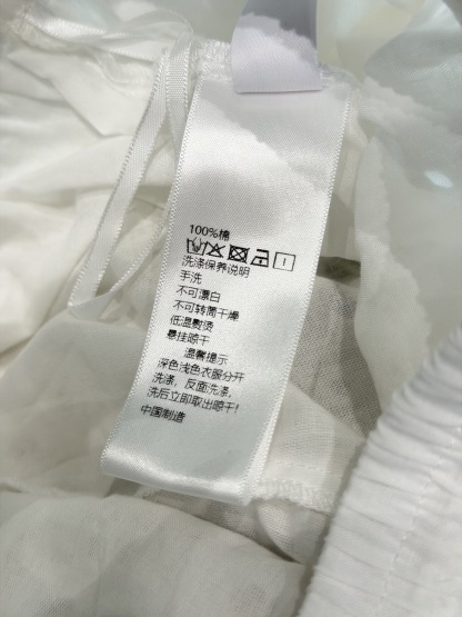 Chan Hollow-out series trousers