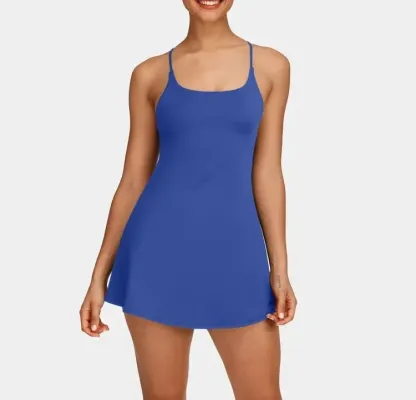 🔥Flash Sale⚡Women's Softly Zero Plush Backless Active Dress-Easy Peezy