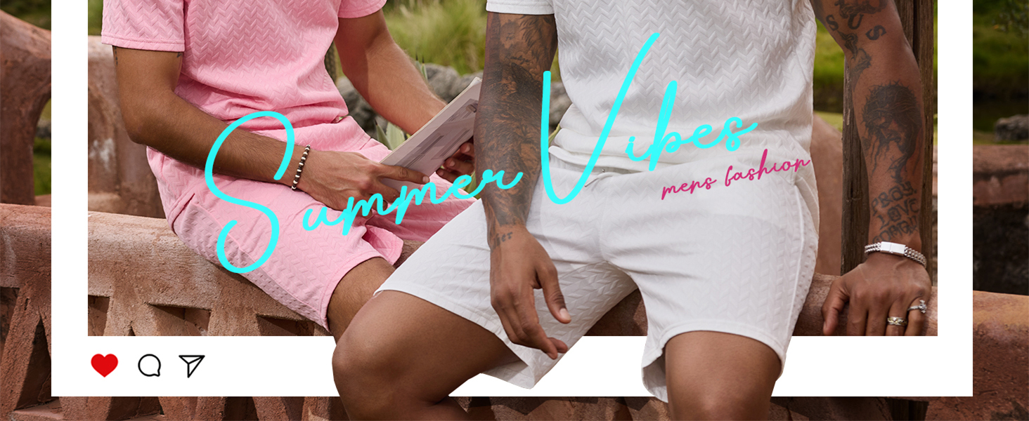 mens outfits 2 piece fashion men vacation outfits sets	 mens 2 piece summer outfit