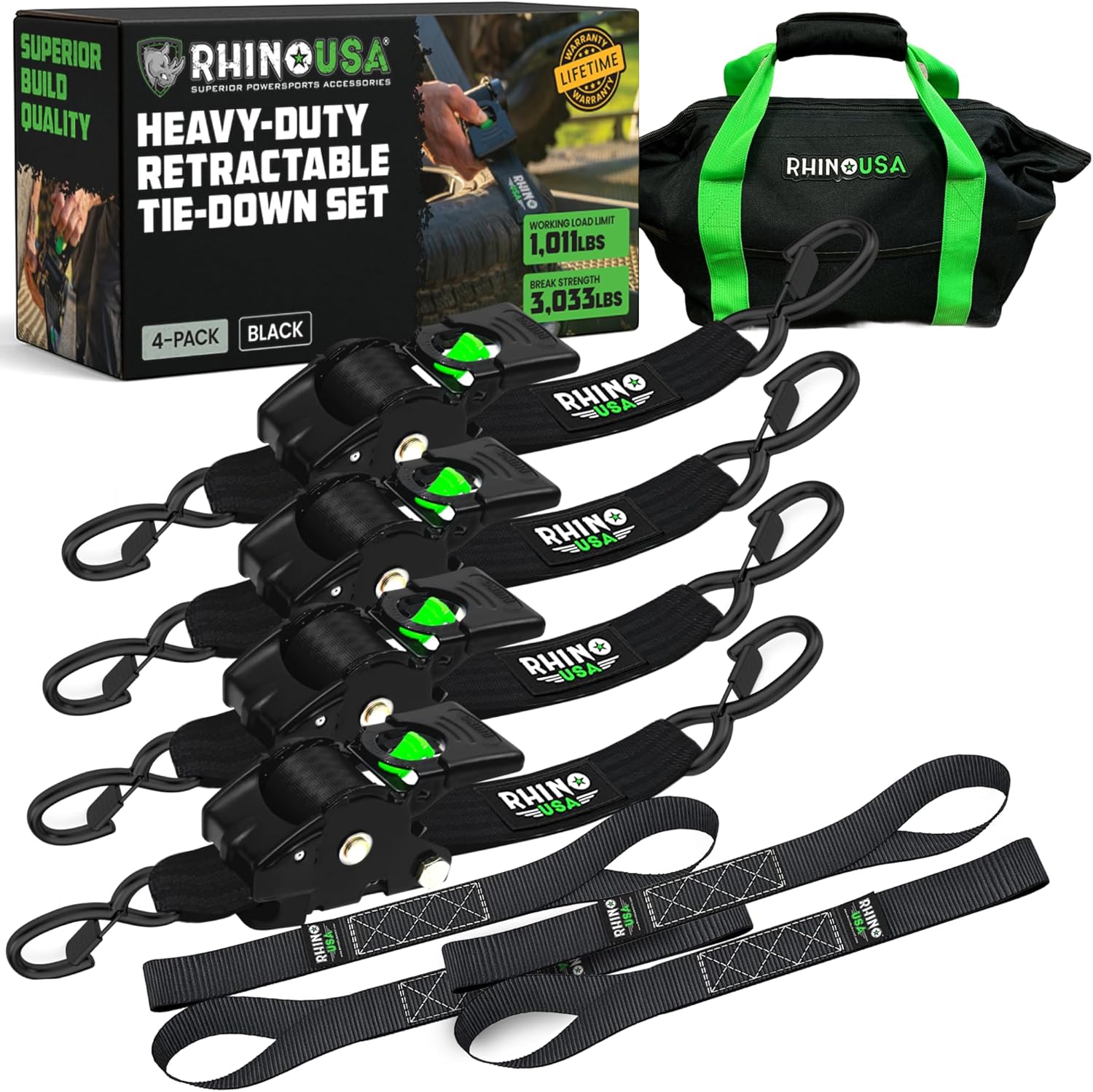 🎁 Limited Time – Upgraded 2026 Retractable Ratchet Strap