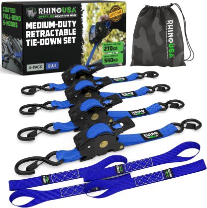 🎁 Limited Time – Upgraded 2026 Retractable Ratchet Strap